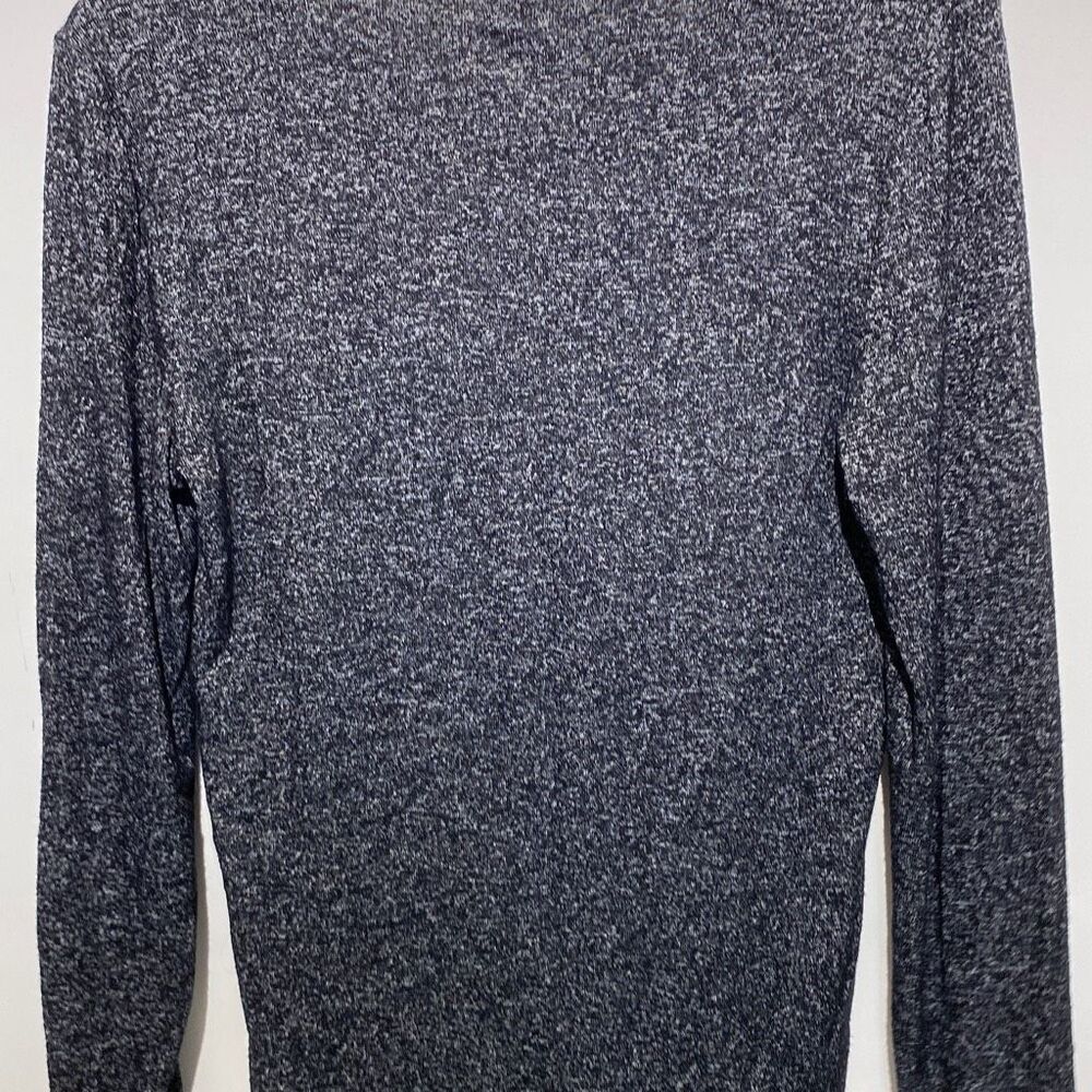 Victoria's Secret PINK Sleep Shirt Medium Grey Marled Rainbow Graphic L/S Top - Picture 5 of 8